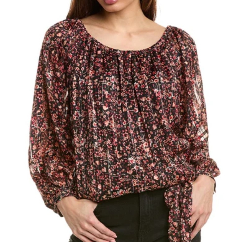 Floral Print Women's Top - Picture 1 of 13